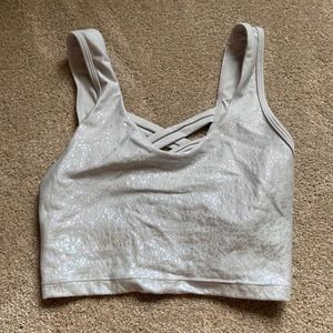 Light gray cropped tank